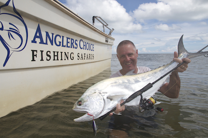Catch Queenfish with Anglers Choice Fishing Safaris